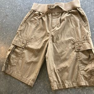 Lucky Khaki Drawstring Shorts Boys Sz M